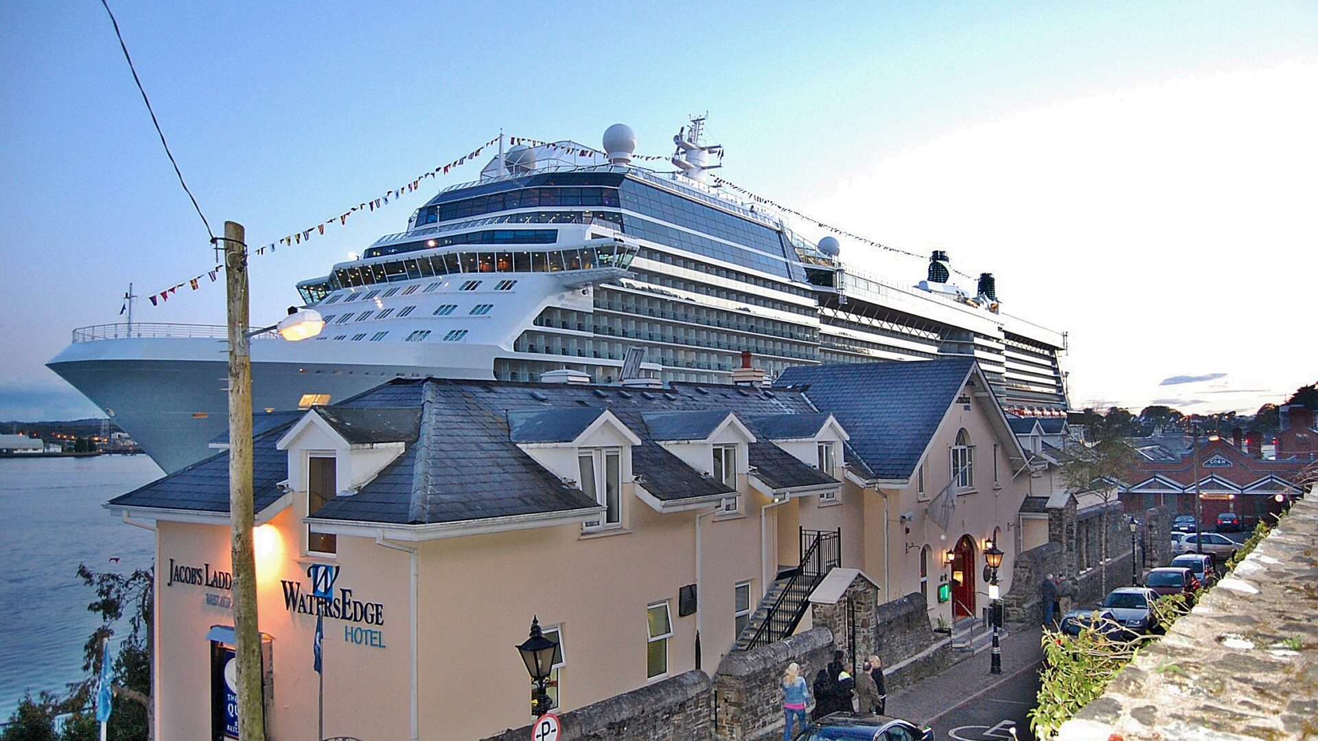 Hotel Exterior on Cruise Day